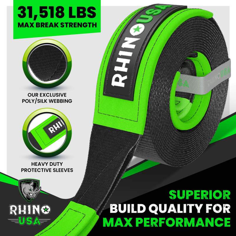 Rhino USA Tow Straps