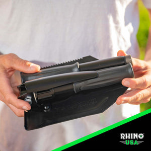 Rhino USA Straight Handle Recovery Shovel W/Pick | RNO-ETOOL-3