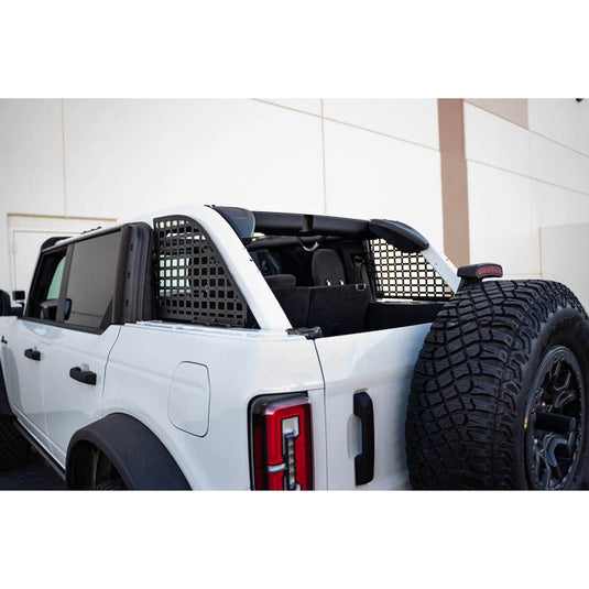 DV8 Offroad Rear Window Molle Panels for 2021+ Ford Bronco | dveMPBR-01