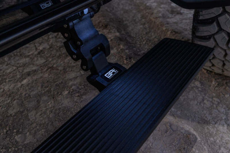 Body Armor 4x4 E-Power Board Steps Black 21-24 Ford Bronco 4DR | FB-4500