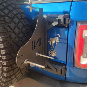 Buckle Up Off-Road KJM Recovery Track Board & Accessories Mount for 2021+ Ford Bronco & Bronco Raptor | USA MADE