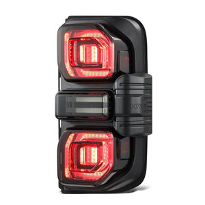 AlphaRex NOVA-Series Prismatic LED Tail Lights Alpha-Black for Halogen 2021+ Ford Bronco | 659020