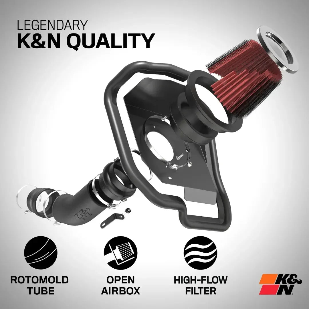 K&N 63-2618 AirCharger Cold Air Intake - 2022+ Ford Maverick/Bronco Sport 2.0L L4