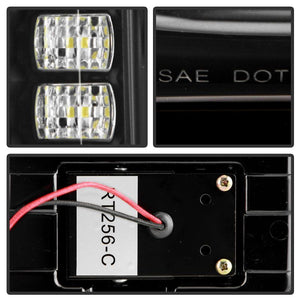 Spyder LED Tail Lights Black Base Clear Lens 21-23 Ford Bronco Halogen Bulb Model | 5088857