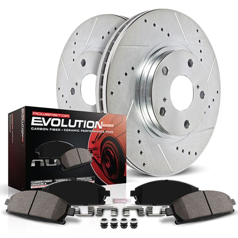 Power Stop Rear Z23 Evolution Brake Kit 22-24 Ford Bronco Raptor | K9243