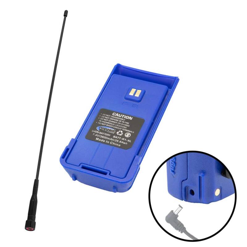 Rugged Radios Long Range Bundle for R1 Handheld Radios | STEALTH-UHF-GP