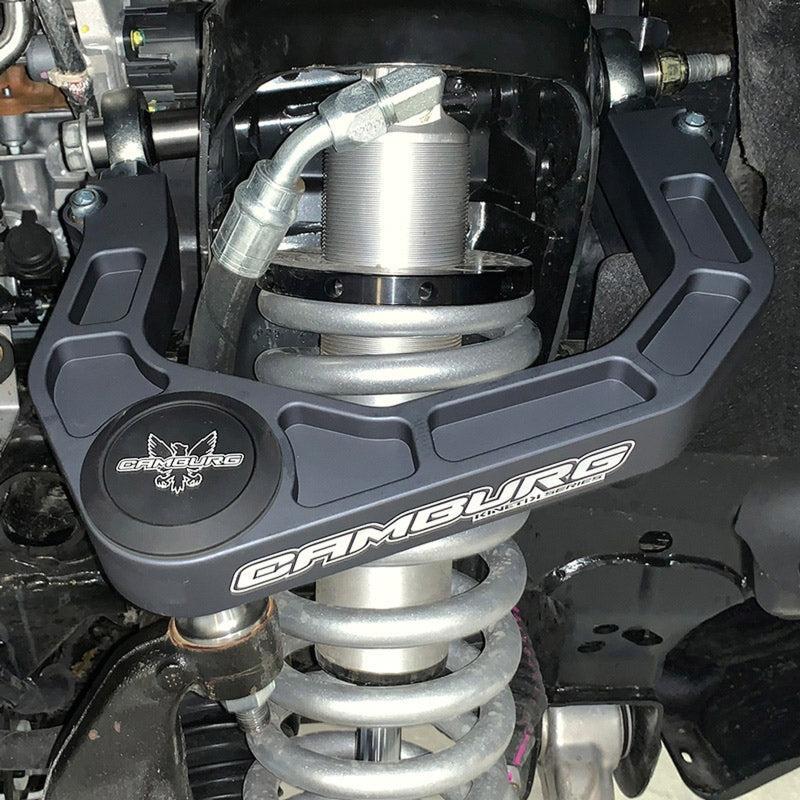 Camburg KINETIK V2 Performance Billet Uniball Upper Arms Gray 21-25 Ford Bronco | CAM-110214-GRY