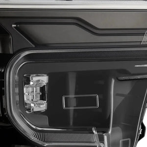AlphaRex LUXX LED Projector Headlights 2024+ Ford Ranger & Ranger Raptor - Alpha Black w/Sequential Signal & Switchback | 880902