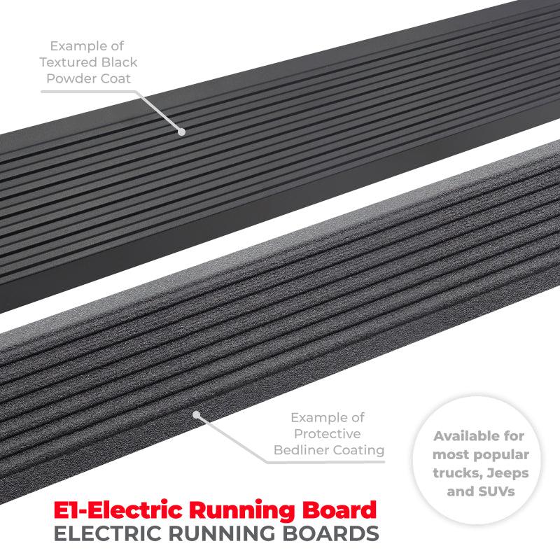 RealTruck VoltStep Electric Running Board Kit (No Drill) Black 21-25 Ford Bronco 2dr | 20413157PC
