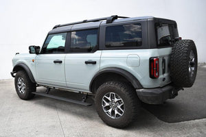 RealTruck VoltStep Electric Running Board Kit No Drill Black 21-25 Ford Bronco 4dr | 20412974PC