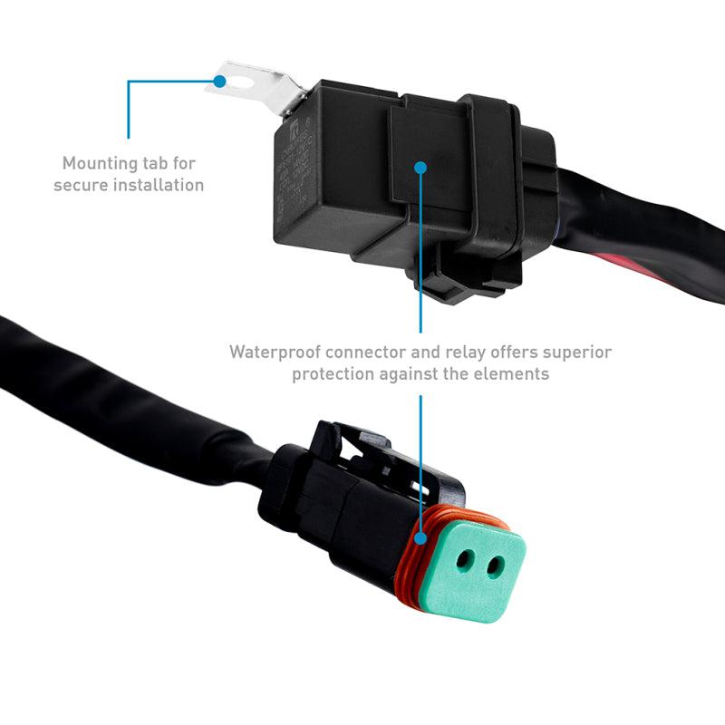 Borne Off-Road Light Pods 4pc Ditch 3x3 Flood for 21+ Ford Bronco | BNLT-BR-21-DT4F