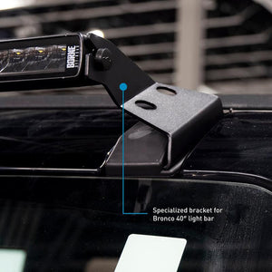 Borne Off-Road Light Bar 40in Upfit 21-25 Ford Bronco | BNLT-BR-21-SS40U