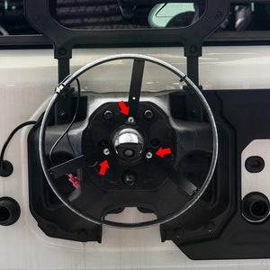 Oracle Multi-color LED Illuminated Spare Tire Wheel Ring Third Brake Light 2021+ Ford Bronco | 4211-334
