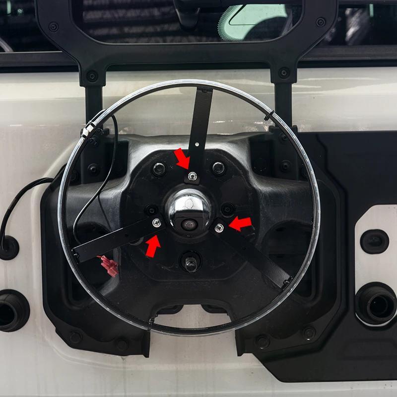 Oracle Multi-color LED Illuminated Spare Tire Wheel Ring Third Brake Light 2021+ Ford Bronco | 4211-334