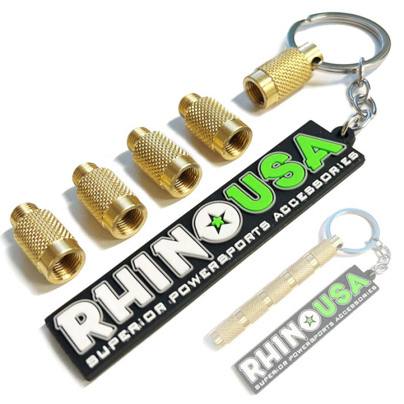 Rhino USA 0-60 Psi Tire Deflator Keychain | RNO-TIRE-DEFLTR-KYCHN