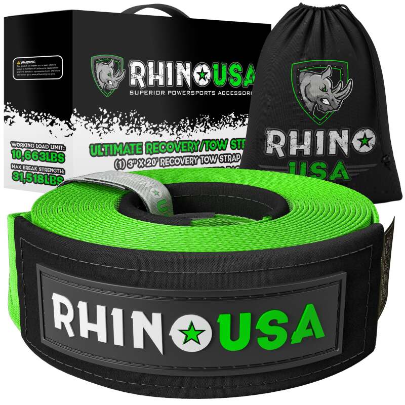 Rhino USA Tow Straps