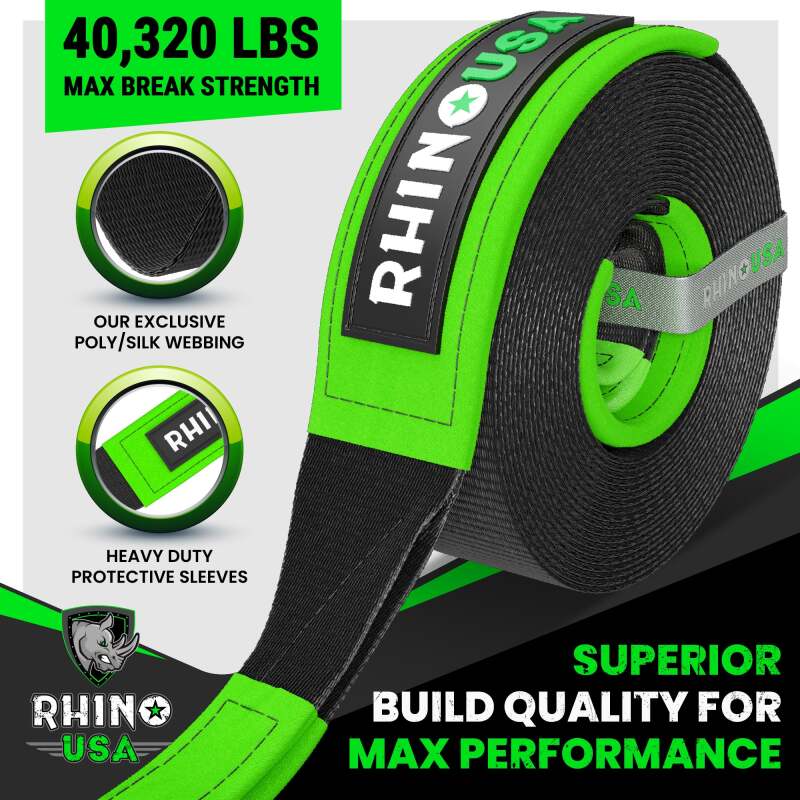 Rhino USA Tow Straps