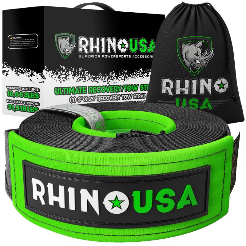 Rhino USA Tow Straps