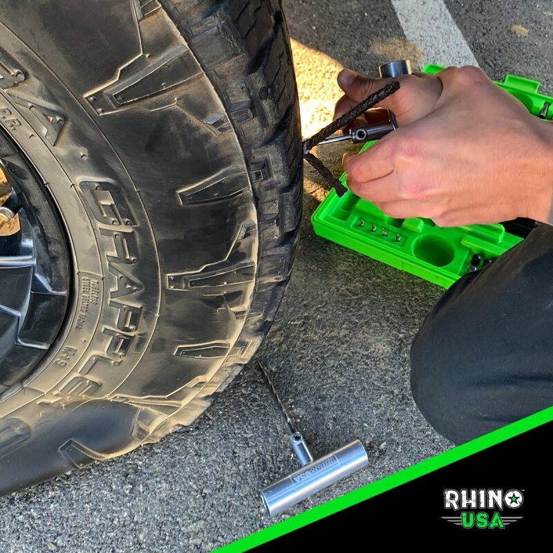 Rhino USA Tire Repair Plug Kit, 86 Pieces | RNO-TIRE-REPAIR-KIT