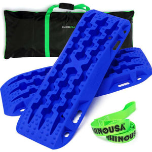 Rhino USA Recovery Traction Boards - Blue (Pair) | RG-TB42X13-BLU