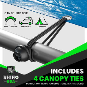 Rhino USA Assorted Bungie Cord Set (28 Piece) | RHINO-28-BNGE