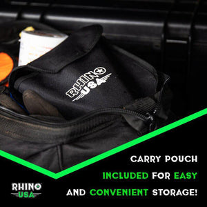 Rhino USA Folding Recovery Shovel W/Pick | RNO-ETOOL