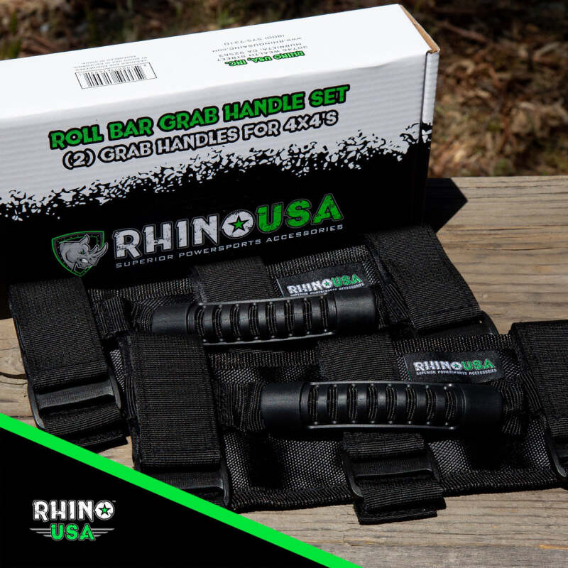 Rhino USA Heavy-Duty Roll Bar Grab Handles | RNO-HNDLS-4X4