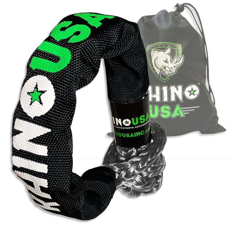 Rhino USA Synthetic Soft Shackle Gray | SFTSHACK-12-GRY-1