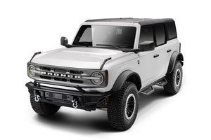 N-Fab Full Length RS Nerf Side Step Bars 2in Textured Black 21-25 Ford Bronco 4 Door | 321417212