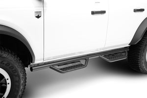 N-Fab Full Length RS Nerf Side Step Bars 2in Textured Black 21-25 Ford Bronco 4 Door | 321417212