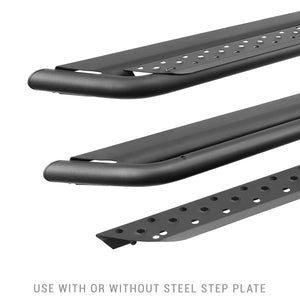 Go Rhino Dominator Xtreme D6 Side Steps 57in long Bars Only 21-25 Ford Bronco 2DR | DSS60057T