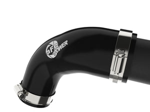 aFe BladeRunner 2-1/4 IN Aluminum Hot Charge Pipes (Black) for 2022+ Ford Bronco Raptor 3.0l | 46-20758-B