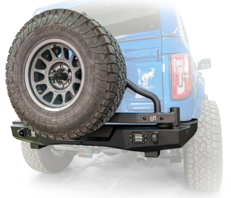Turn Offroad 2021+ Ford Bronco Swing Out Tire Carrier Rear Bumper 1 of 2 | RB4-M1