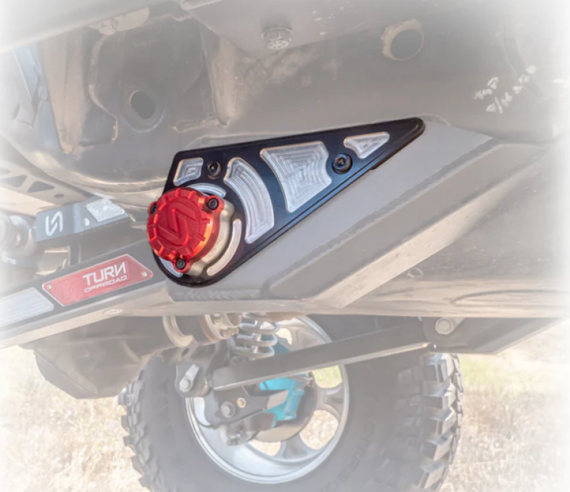 Turn Offroad 2021+ Ford Bronco Billet Lower Control Arm Mount Covers | SULM-M1