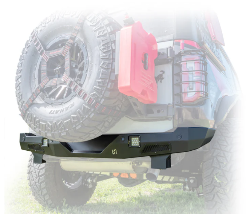 Turn Offroad 2021+ Ford Bronco Hyperlyte Rear Bumper | RB3-M1