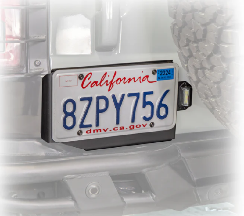 Turn Offroad 2021+ Ford Bronco License Plate Relocation Bracket | EA6-M1