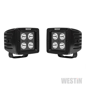 Westin LED Auxiliary Light 3.2in x 3.0in Spot | wes09-12205A-PR