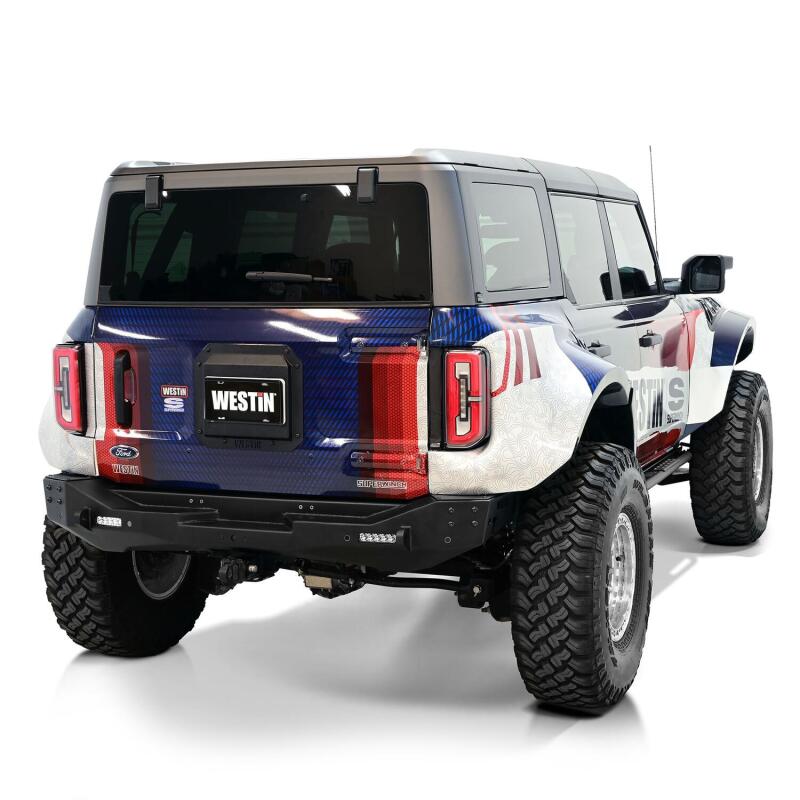 Westin Spare Tire Delete Plate Black 22-25 Ford Bronco | 59-89055