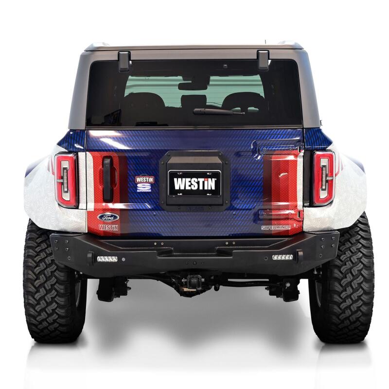 Westin Spare Tire Delete Plate Black 22-25 Ford Bronco | 59-89055