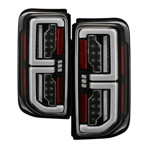 Spyder LED Tail Lights Black Base Clear Lens 21-23 Ford Bronco Halogen Bulb Model | 5088857