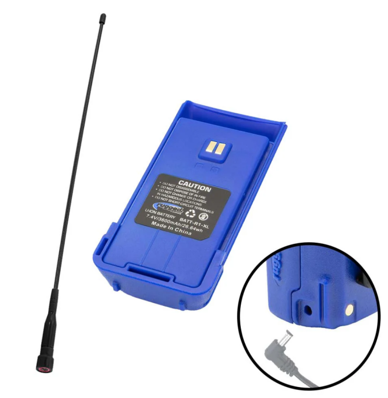 Rugged Radios Long Range Bundle for R1 Handheld Radios | STEALTH-UHF-GP