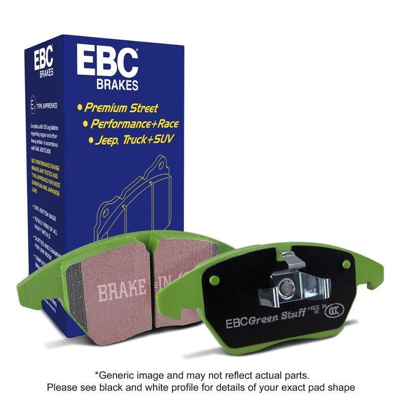 EBC Greenstuff Brake Pad Set 23-25 Ford Bronco 2.7L Turbo | DP63151