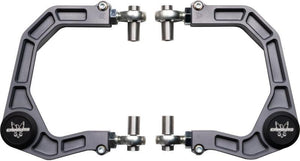 Camburg KINETIK V2 Performance Billet Uniball Upper Arms Gray 21-25 Ford Bronco | CAM-110214-GRY