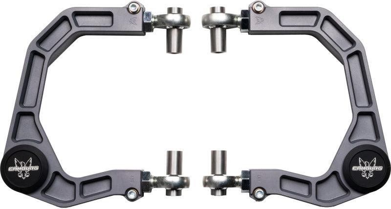 Camburg KINETIK V2 Performance Billet Uniball Upper Arms Gray 21-25 Ford Bronco | CAM-110214-GRY