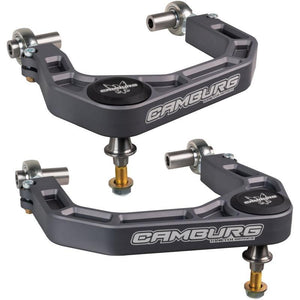 Camburg KINETIK V2 Performance Billet Uniball Upper Arms Gray 21-25 Ford Bronco | CAM-110214-GRY