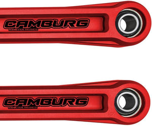 Camburg KINETIK Series Rear Billet Lower Trailing Arm Kit Red 21-25 Ford Bronco | CAM-120032-RED