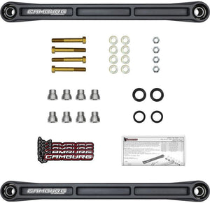 Camburg KINETIK Series Rear Billet Lower Trailing Arm Kit Grey 21-25 Ford Bronco | CAM-120032-GRY