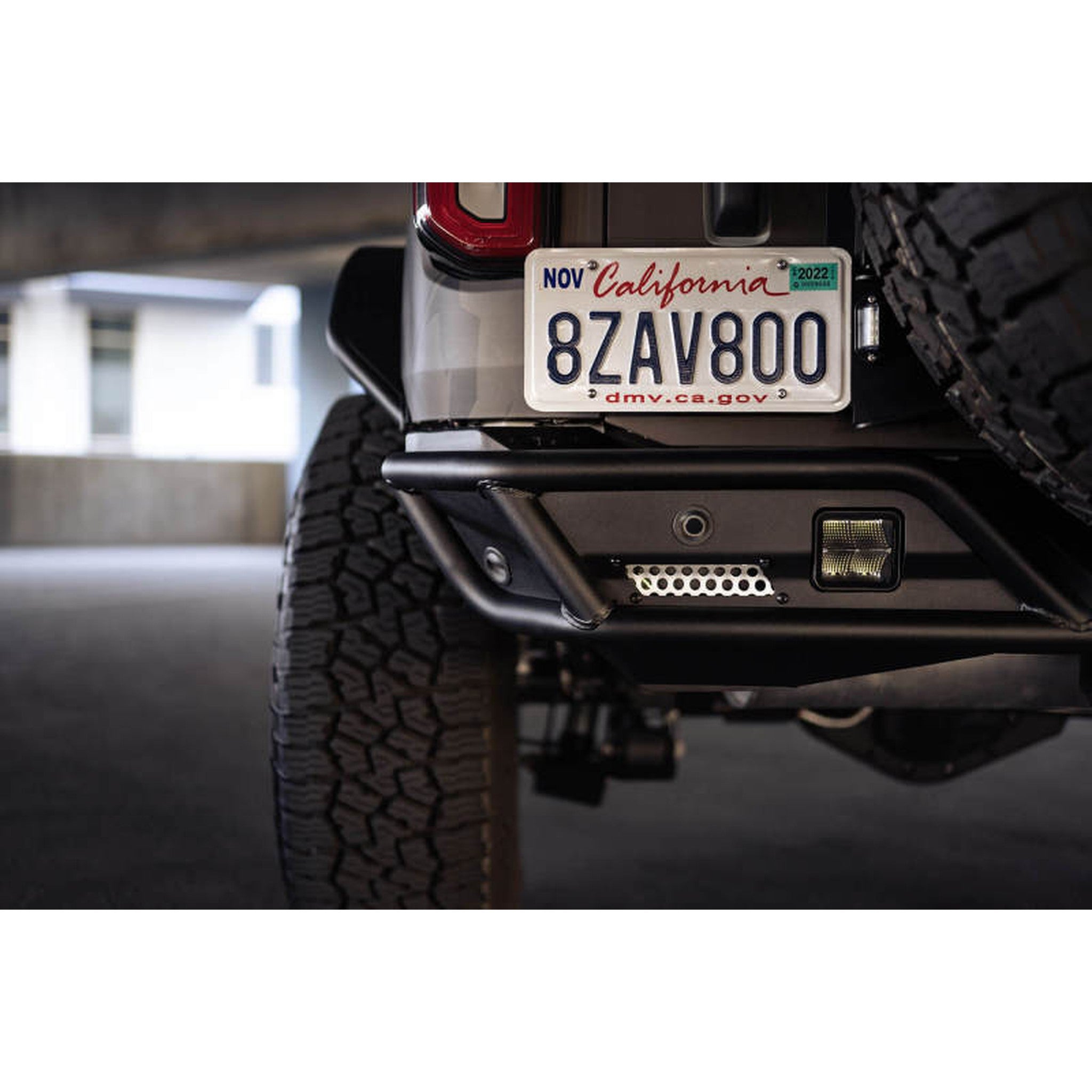 DV8 Offroad Rear License Plate Relocation Bracket for 2021+ Ford Bronco | dveLPBR-03