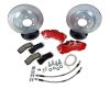 Baer Brakes 6T Front Brake Kit 13.5in Slotted - 2021-2026 Ford Bronco Fire Red