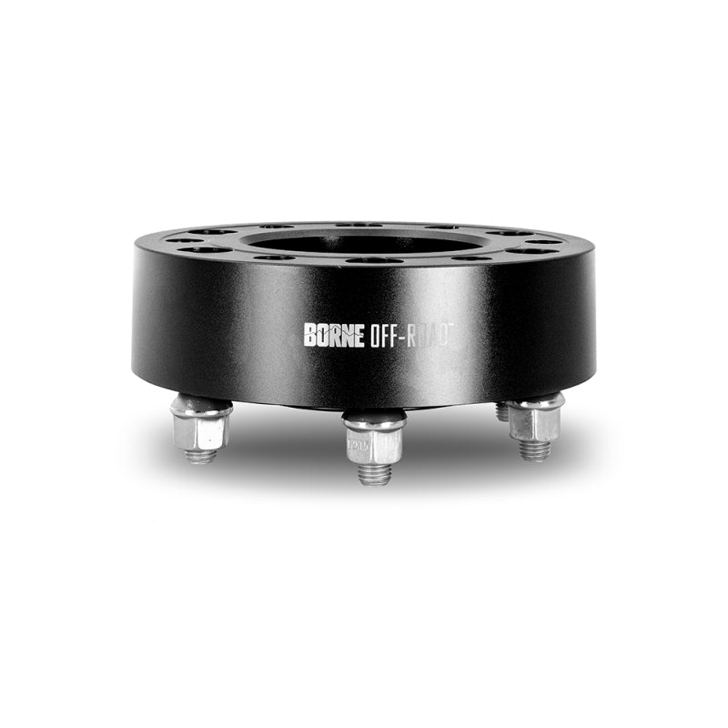 Borne Off-Road 6x135 2 inch Black Wheel Spacers for 22+ Ford Bronco Raptor & 2015+ Ford F150 | BNWS-007-500BK